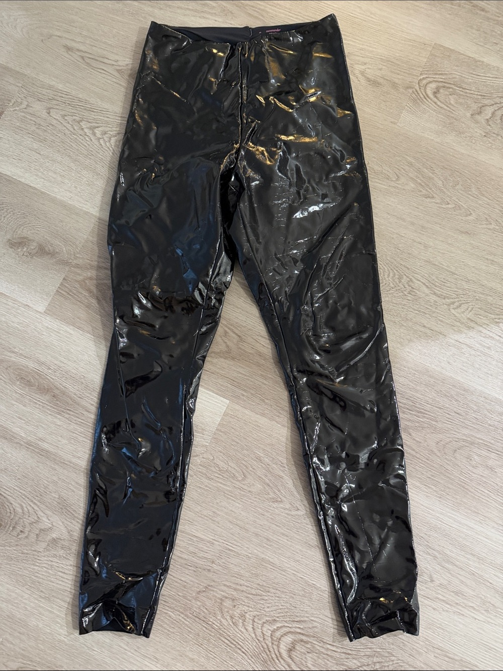 Commando Black patent leather Leggings